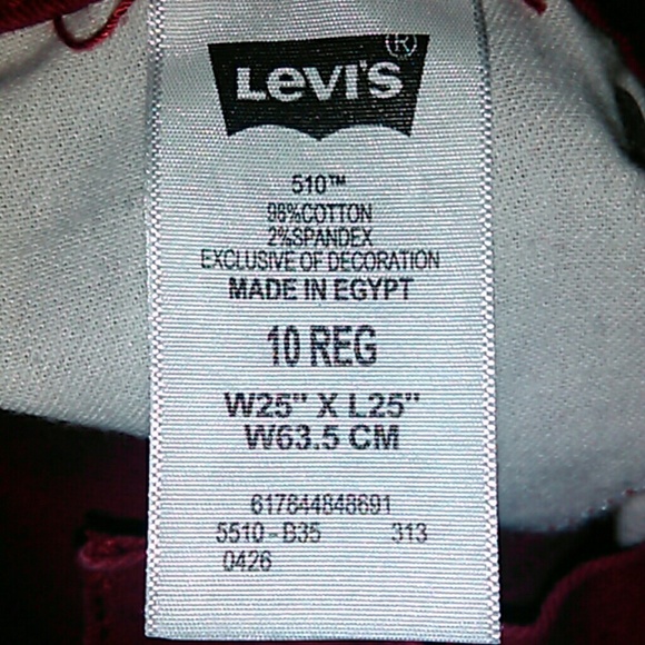 Levi's 510 Skinny Jeans - Picture 5 of 6